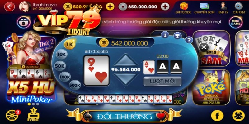 Trò chơi mini Cao Thấp